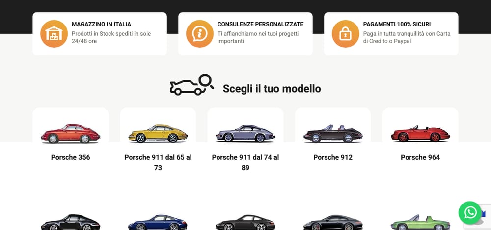 Mavment — anteprima del sito